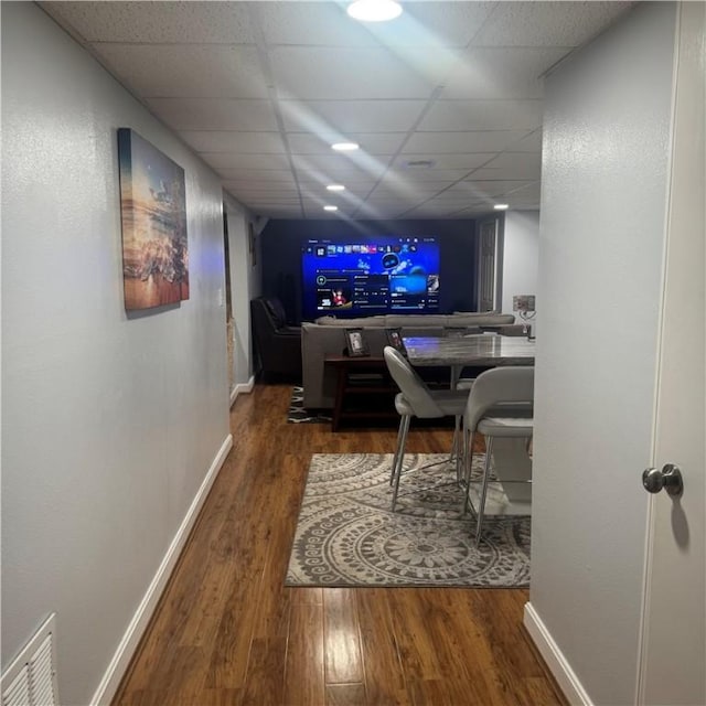 34 Ridge St, East Providence, RI 02914 - office featuring wood finished floors and a paneled ceiling