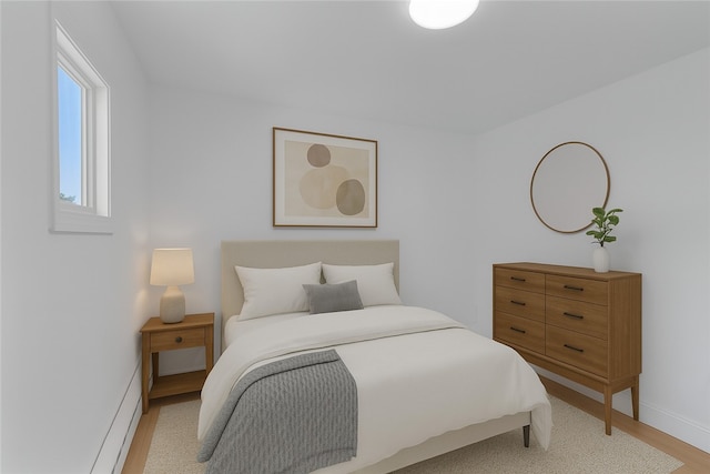 15 Maplewood Ave, Warwick, RI 02889 - bedroom featuring light wood-style floors and baseboards