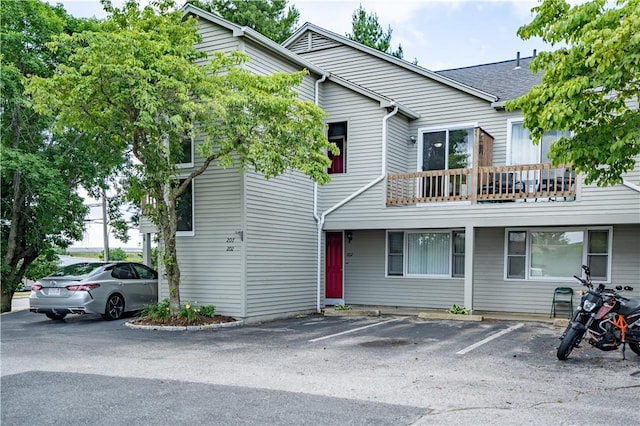 10 E St Unit 207, Cranston, RI 02920 - townhome / multi-family property with uncovered parking and a balcony
