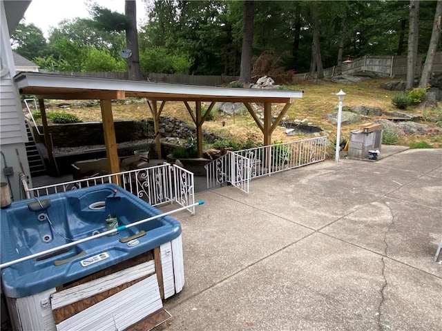 109 Cobble Hill Rd, Lincoln, RI 02865 - view of patio featuring grilling area