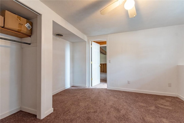 14 Gateway Ct, Warwick, RI 02889 - unfurnished bedroom with carpet and ceiling fan