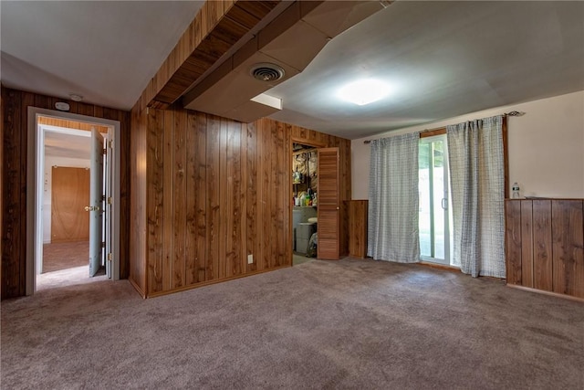 14 Gateway Ct, Warwick, RI 02889 - carpeted spare room featuring wooden walls