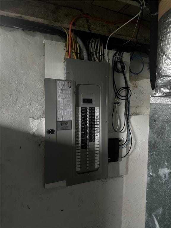 6 Larkspur Rd, Warwick, RI 02886 - utility room featuring electric panel
