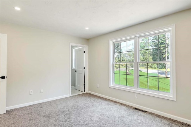 25 Walling Rd, Burrillville, RI 02830 - unfurnished room with plenty of natural light, carpet flooring, and recessed lighting
