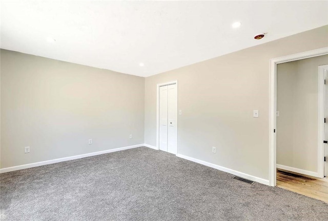 25 Walling Rd, Burrillville, RI 02830 - spare room featuring carpet floors and recessed lighting