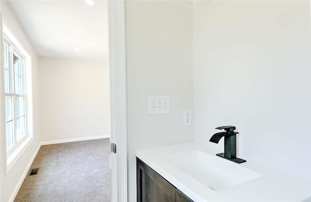 25 Walling Rd, Burrillville, RI 02830 - bathroom with baseboards and vanity