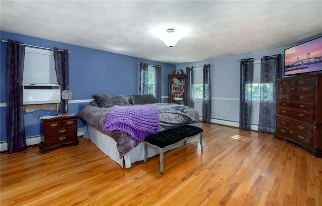 2 Elizabeth Ann Dr, Johnston, RI 02919 - bedroom featuring wood finished floors and cooling unit