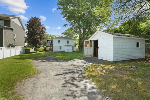 12 Elmore Ave, North Providence, RI 02911 - view of yard with a storage unit