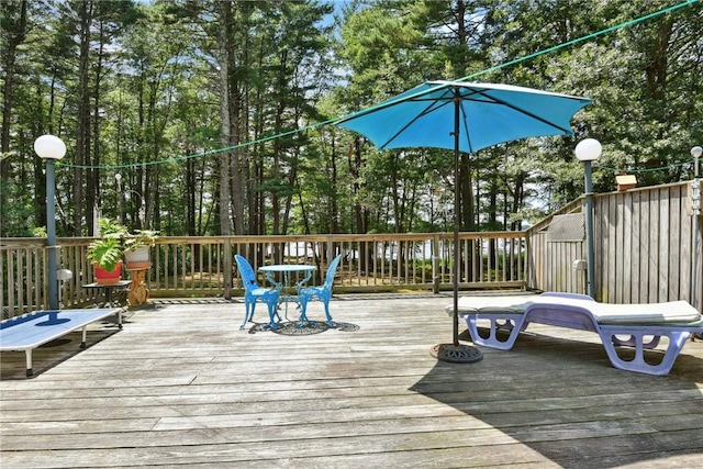 6 Ferris Dr, Coventry, RI 02816 - view of deck