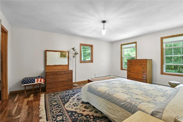 6 Ferris Dr, Coventry, RI 02816 - bedroom featuring wood finished floors and a baseboard radiator