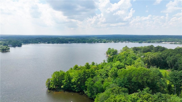 6 Ferris Dr, Coventry, RI 02816 - water view featuring a heavily wooded area