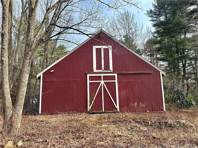 20 Biscuit Hill Rd, Foster, RI 02825 - view of barn