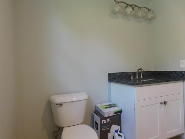 476 Ledge Rd, Coventry, RI 02816 - half bathroom featuring toilet and vanity