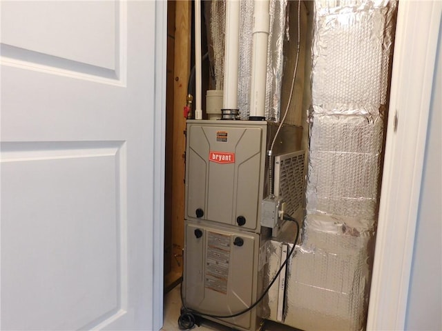 476 Ledge Rd, Coventry, RI 02816 - utility room with heating unit