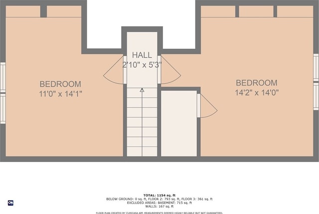 14 Gladding St, Bristol, RI 02809 - view of room layout
