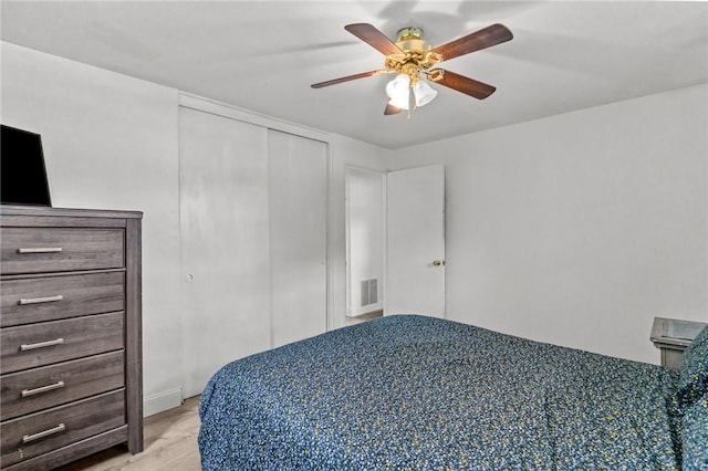 190 White Ave, Warwick, RI 02889 - bedroom featuring a closet and ceiling fan