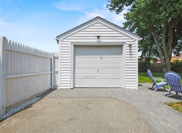 62 Bristol Ave, Pawtucket, RI 02861 - detached garage featuring driveway