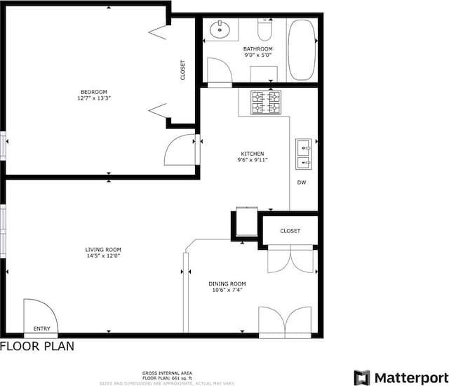 132 Hoffman Ave Unit 116, Cranston, RI 02920 - view of floor plan / room layout