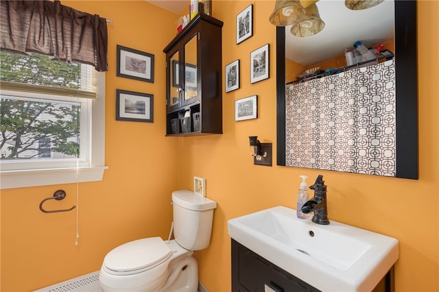 13 Vaughan Ave, Newport, RI 02840 - bathroom with vanity and a shower with shower curtain