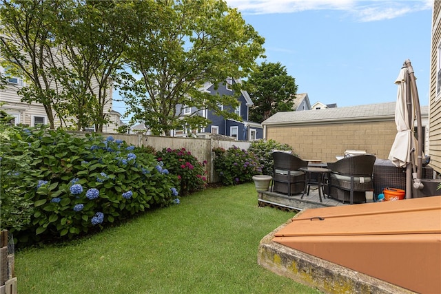13 Vaughan Ave, Newport, RI 02840 - view of yard