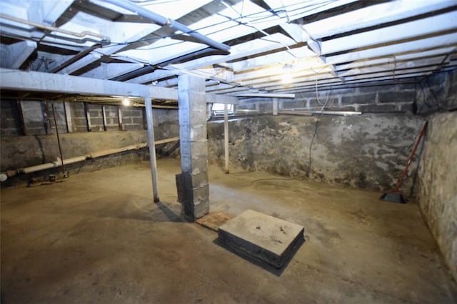 92 Jefferson St, Pawtucket, RI 02860 - view of unfinished basement