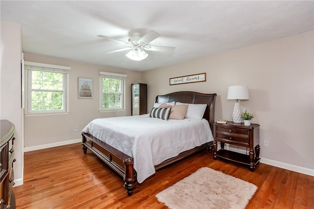 11 Greenbrier Rd, Smithfield, RI 02828 - bedroom with wood finished floors and a ceiling fan