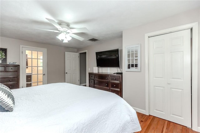 11 Greenbrier Rd, Smithfield, RI 02828 - bedroom with wood finished floors and a ceiling fan