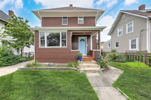 37 Denver Ave, Cranston, RI 02905 - view of american foursquare style home