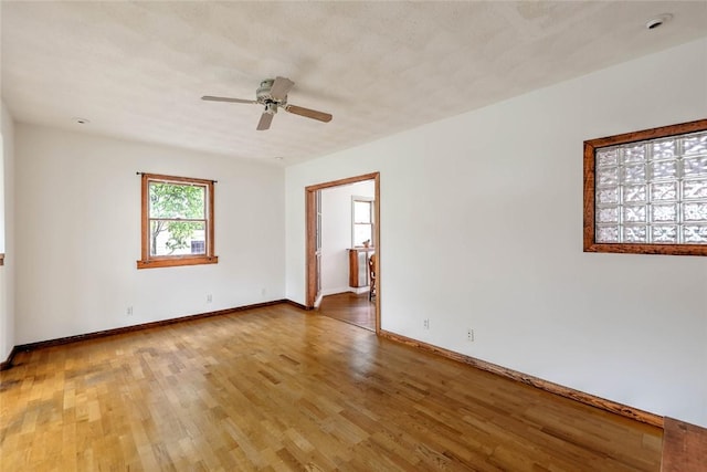 37 Denver Ave, Cranston, RI 02905 - unfurnished room with light wood-style floors and ceiling fan