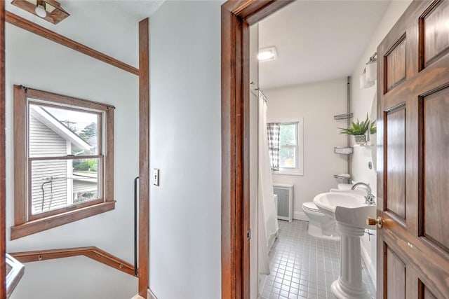 37 Denver Ave, Cranston, RI 02905 - full bathroom with healthy amount of natural light and tile patterned floors