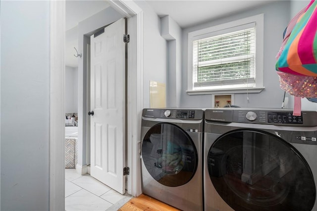 5 Harding St, Coventry, RI 02816 - washroom with washer and clothes dryer and tile patterned floors