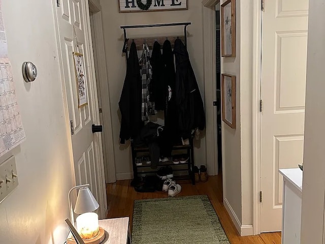 151 Hadde Ave, Cumberland, RI 02864 - corridor featuring light wood-style flooring