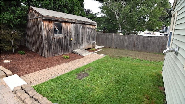 151 Hadde Ave, Cumberland, RI 02864 - fenced backyard featuring an outdoor structure