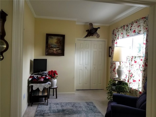 170 Providence Pike Unit 52, North Smithfield, RI 02896 - carpeted office with ornamental molding and baseboards