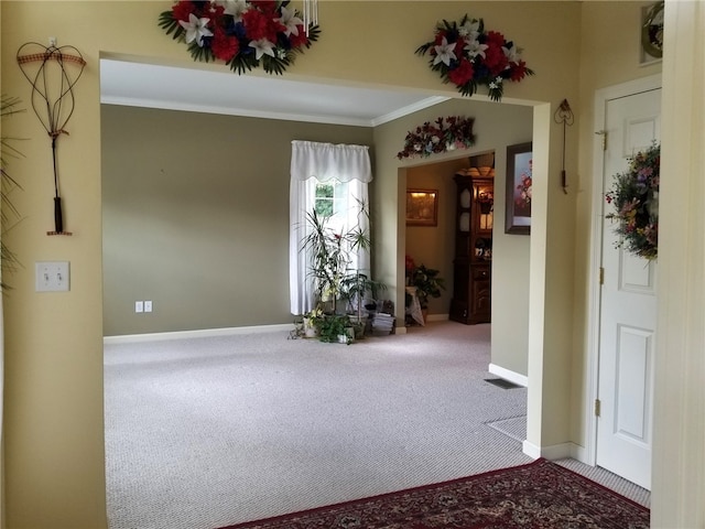 170 Providence Pike Unit 52, North Smithfield, RI 02896 - empty room with carpet and crown molding