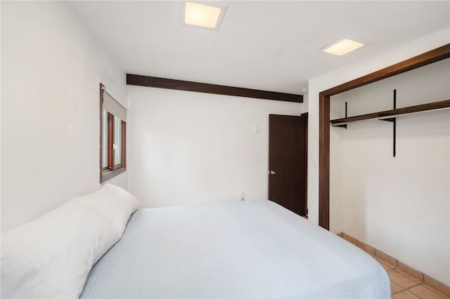 40 Alder Rd, Charlestown, RI 02813 - bedroom with light tile patterned flooring and a closet