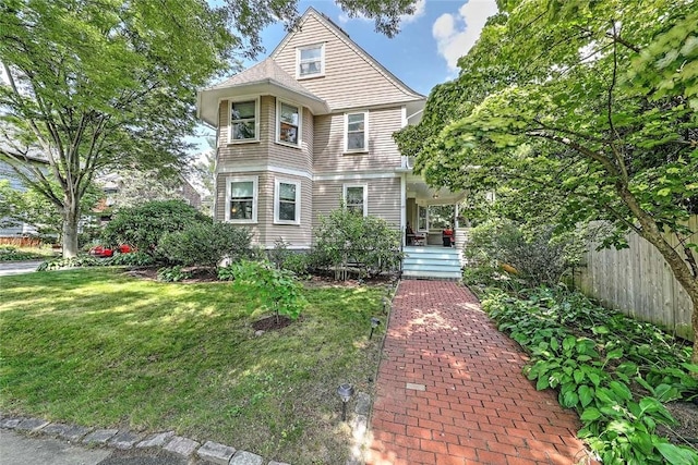 179 Elmgrove Ave, Providence, RI 02906 - view of front of home with a porch