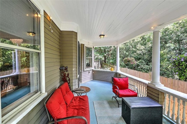179 Elmgrove Ave, Providence, RI 02906 - view of wooden porch