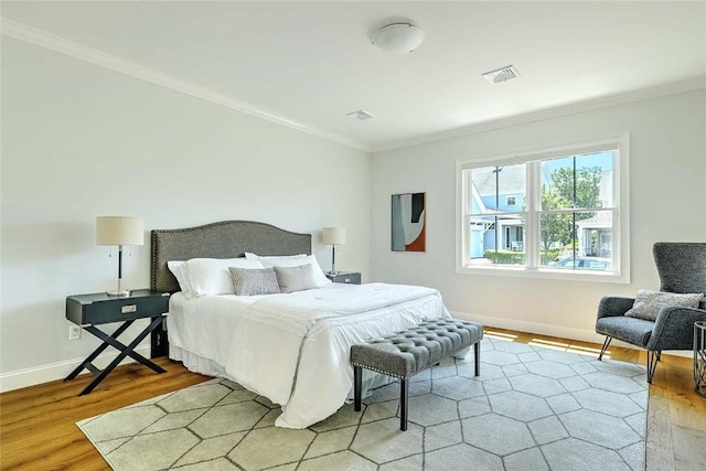 20 Kettle Point Ave, East Providence, RI 02914 - bedroom featuring crown molding and wood finished floors