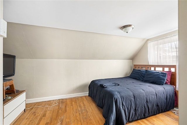 15 Preston Dr, North Kingstown, RI 02852 - bedroom featuring light wood-style floors and vaulted ceiling