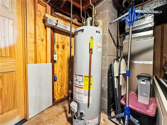 82 Martin St, East Providence, RI 02914 - utility room featuring water heater