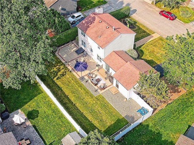 15 Lilac Cir, Cranston, RI 02920 - bird's eye view