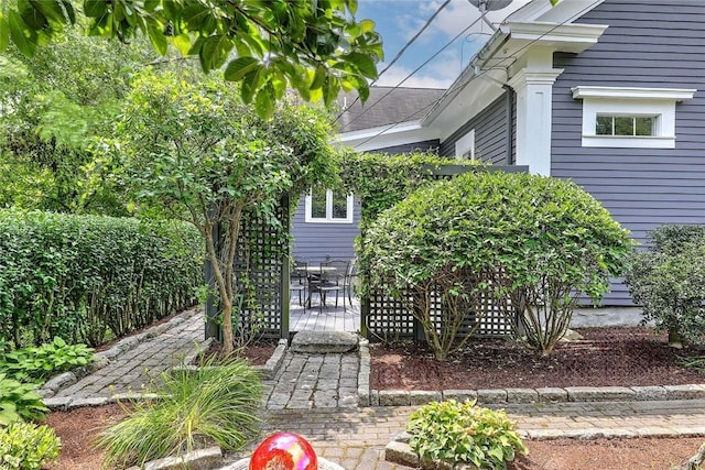 53 Avon St, Somerset, MA 02726 - view of yard with a patio area and outdoor dining area