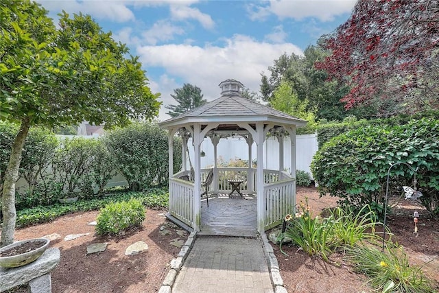 53 Avon St, Somerset, MA 02726 - view of outbuilding with a gazebo