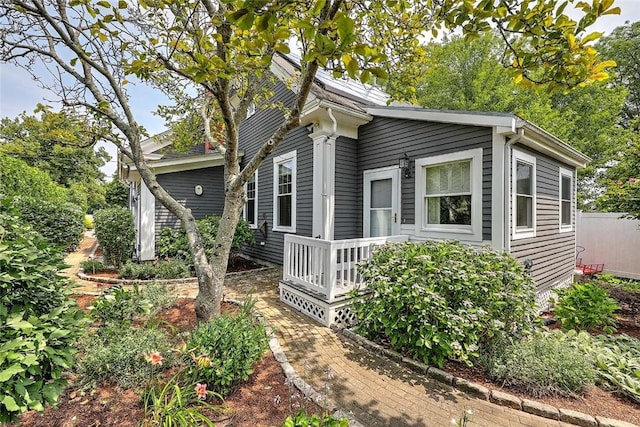 53 Avon St, Somerset, MA 02726 - view of side of property