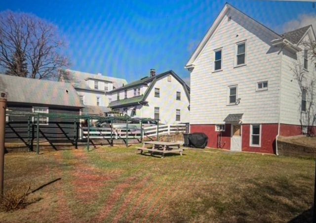 12 Winthrop St, Cranston, RI 02910 - rear view of house