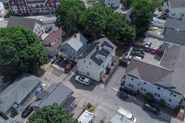 1 Ware St, Providence, RI 02907 - aerial perspective of suburban area