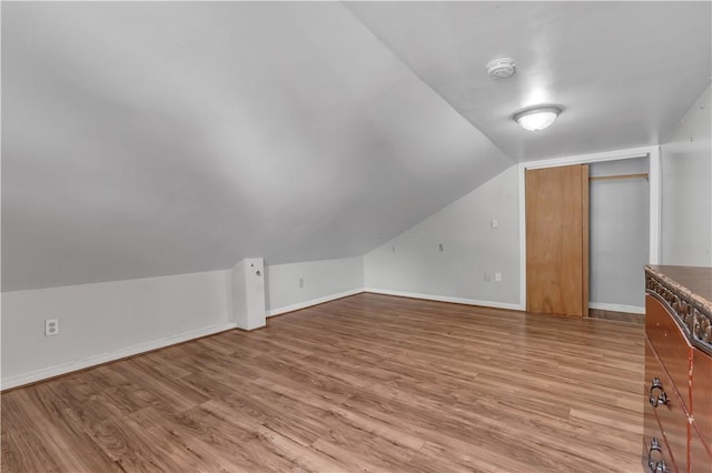 1 Ware St, Providence, RI 02907 - additional living space with light wood finished floors and lofted ceiling