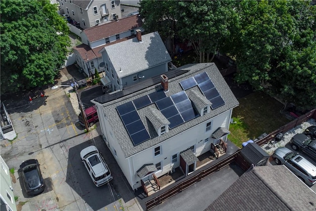 1 Ware St, Providence, RI 02907 - aerial view of property and surrounding area