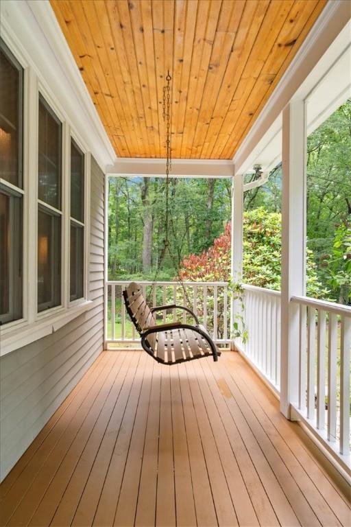 825 Matteson Rd, Coventry, RI 02816 - view of wooden porch